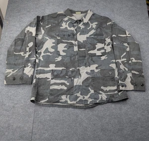 Propper International Combat Coat Mens XL Long Gray Camo Military Jacket Utility - Picture 1 of 7