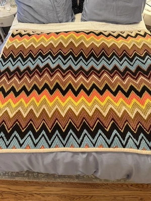 Missoni for Target Chevron Reversible Throw Blanket  - Image 1 of 4