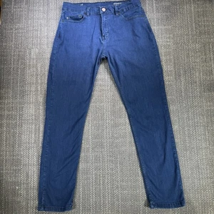 Mugsy Jeans Mens Fits 33x32 Studio Blues Classic Slim Fit Flex Denim Tag 36x32 - Picture 1 of 21