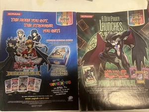 2004 Yu Gi Oh Duelist Pack TCG Magazin Werbung Set 2 - Bild 1 von 15