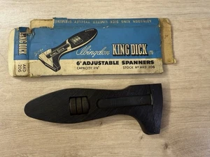 Vintage king Dick 6" adjustable spanner with box - Picture 1 of 3