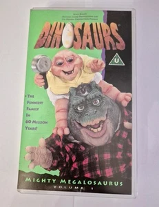 Disney Dinosaurs: VHS Mighty Megalosaurus Volume 1, 1990s TV Show - Read - Picture 1 of 5