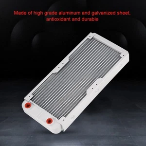 Aluminum Radiator Heat Sink Computer Water Cooling Liquid Heat Exchanger Whit FY - Afbeelding 1 van 11