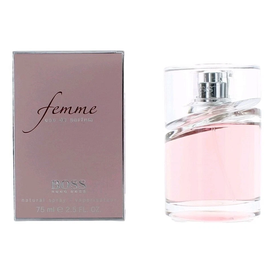 Femme de Hugo Boss, eau de parfum spray para mujer de 2,5 oz Foto 1 de 1