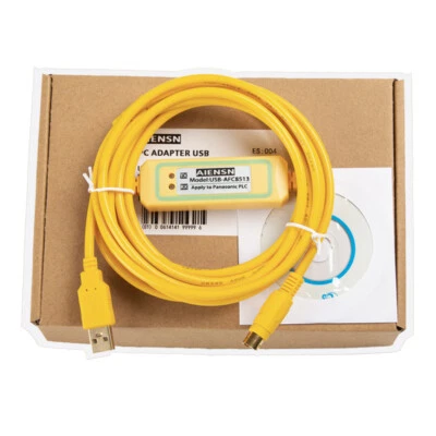 USB-AFC8513 for Panasonic FP0/FP2/FP-X Series PLC Programming Cable Data Cable - Image 1 of 4