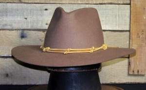 Cappello Fedora a tesa larga (Lg. abbronzatura) - Foto 1 di 8
