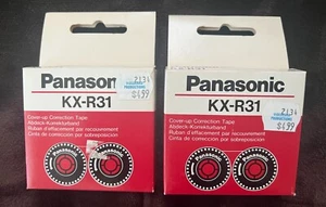 Panasonic KX-R31 cinta de corrección de cubierta paquete de 2 - Imagen 1 de 1
