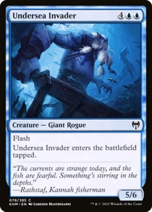 UNDERSEA INVADER X 4 N/M- KALDHEIM MAGIC THE GATHERING - Picture 1 of 1