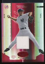 2004 Leaf Certified Materials Red Mariano Rivera Yankees HOF GU Jersey /250
