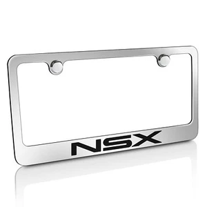 Acura NSX Chrome Metal License Frame - Bild 1 von 3