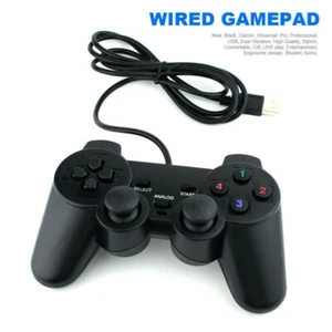 USB Wired Game Controller (JS45.1) Gamepad Joypad Joystick Turbo for PC Windows - Picture 1 of 8