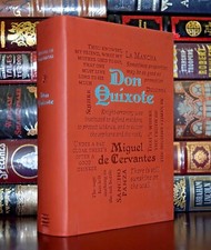 New Don Quixote by Miguel de Cervantes Unabridged Deluxe Soft Leather Feel