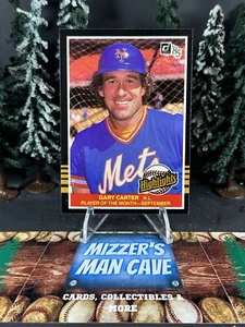 1985 Donruss Baseball Gary Carter Mets Highlights POTM-September 47 - Picture 1 of 2