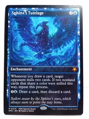 Sphinx's Tutelage - Special Guest - Foundations - Magic the Gathering - SHIPSNOW - Image 1 of 2