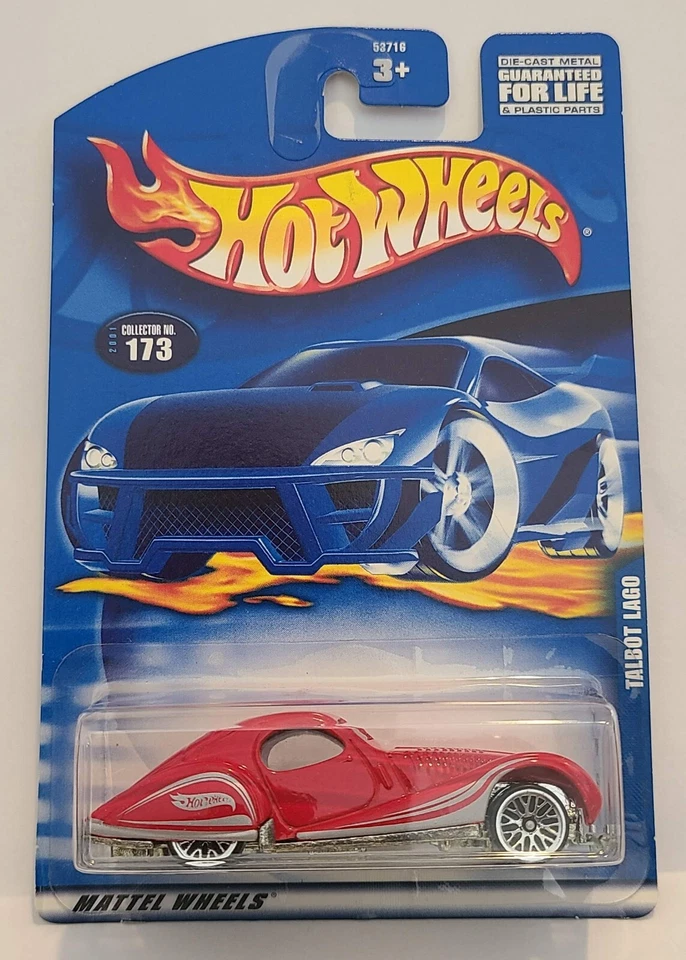 Hot Wheels Talbot Lago card #2001-173 - Image 1 of 1