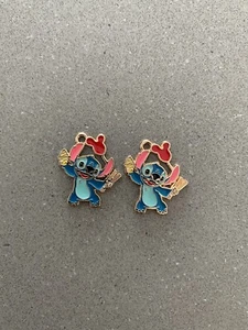 Earring Charms Stitch Pair - Picture 1 of 1