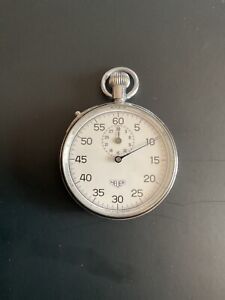 VERY RARE ! TAG HEUER STOPWATCH VINTAGE STAINLESS STEEL 51MM