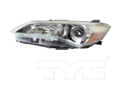 Conjunto de faros halógenos laterales izquierdos TYC para Toyota Camry 2015-2017 negros  Foto 1 de 3
