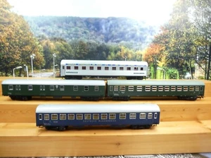 Kleinbahn 385/387/389/391 - H0 - ÖBB/DB - 4tlg. Konvolut PW - OVP - #5A679 - Bild 1 von 10
