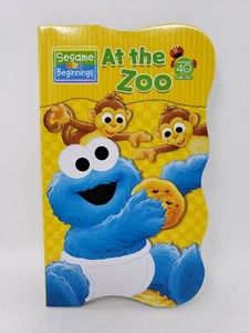 Bendon Sesame Beginnings At the Zoo Board Book - New - Picture 1 of 1