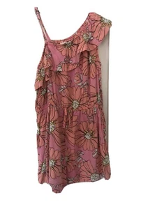 Girls Next Orange Pattern Playsuit 9 Years - Picture 1 of 5