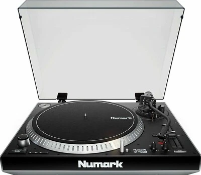 Staubabdeckung für Numark NTX1000 Plattenspieler Staubabdecker Deckel mit Paar Scharnieren