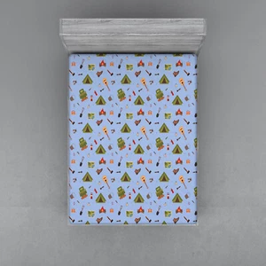 Boy Scout Fitted Sheet Cover with All-Round Elastic Pocket in 4 Sizes - Picture 1 of 63
