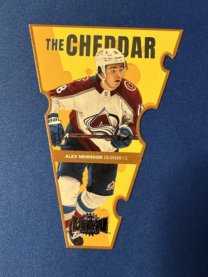 2021-22 Metal Universe The Cheddar TC28 Alex Newhook Colorado Avalanche - Image 1 of 2