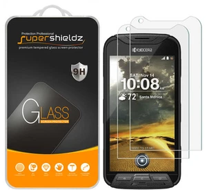 2X Supershieldz Tempered Glass Screen Protector Saver for Kyocera DuraForce PRO - Picture 1 of 5