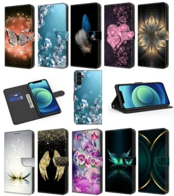 CLM-TECH Hülle für Samsung Galaxy A14 5G Klapphülle Schutzhülle Wallet Flip Case Tasche