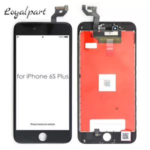 Conjunto de digitalizador de pantalla táctil de repuesto de pantalla táctil para iPhone 6s Plus negro - Imagen 1 de 4