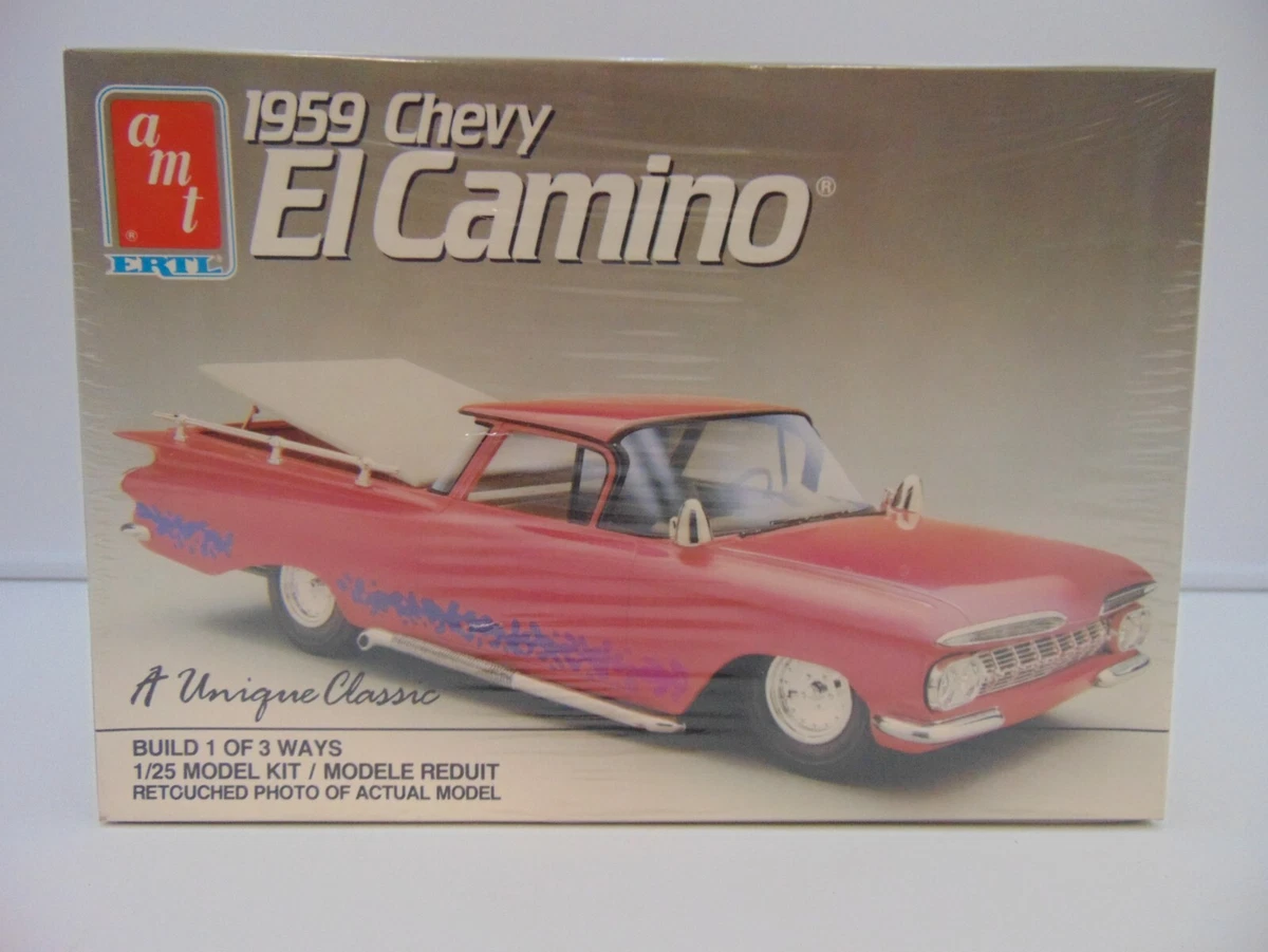 S) (RS-3) AMT 1959 Chevy El Camino 1/25 Scale Model Kit シボレー