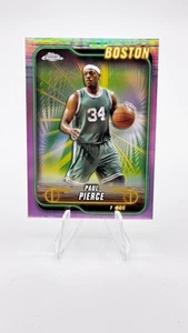 2024-25 Topps cromo - Paul Pierce #88 refractor rosa - Imagen 1 de 2