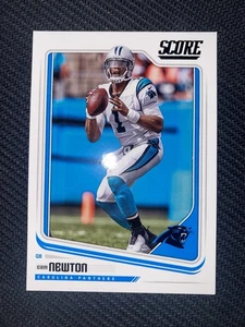 Cam Newton 2018 Panini Score #43 FOOTBALL Card Carolina Panthers - Bild 1 von 2