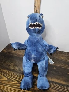 Build A Bear Workshop BAB Blue T Rex Dinosaur Plush Stuffed Animal Toy Jurassic - Picture 1 of 7