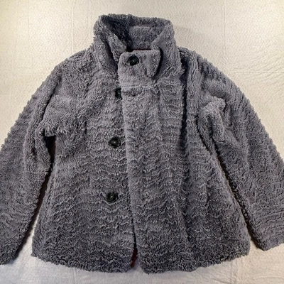 PATAGONIA Niñas Pelaje Piel Sintética Pila Profunda Chaqueta Niñas Grande (12) Foto 1 de 4