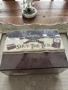 Shut The Box Game of Chance & Strategies Front Porch Classics NEW Sealed - Picture 1 of 5