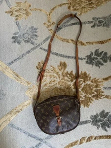 Louis Vuitton Jeune Fille Schultertasche Umhängetasche Braun Leder - Bild 1 von 15