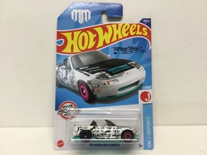 Mazda MX-5 MIATA 2022 Hot Wheels 91 - 119/250, HW J-Imports - 4/10, Mad Mike - Imagen 1 de 9