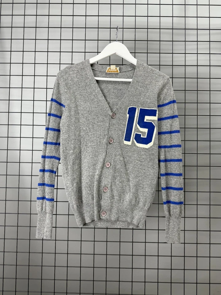 Diesel Vintage wool mens cardigan size S Duties Paid (USA) - Image 1 of 4