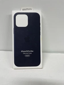 Genuine Apple Silicone Soft Case with MagSafe for Apple iPhone 16 Pro Max 6.7" - Photo 1 sur 5