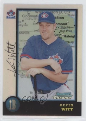 1998 Bowman Chrome International Refractor Kevin Witt #328 - Image 1 of 2