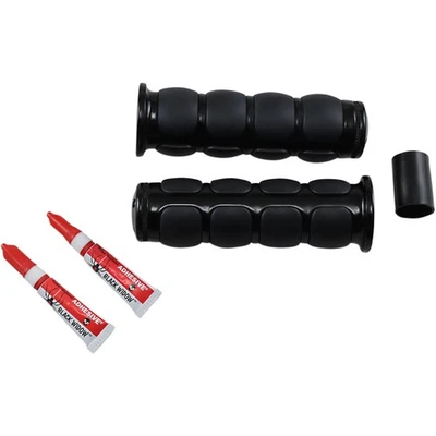 Kuryakyn ISO 1'' Handlebar Grips - Black  6340 - Image 1 of 4