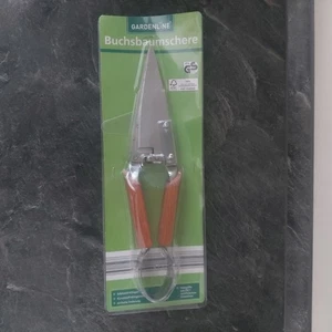 Gardenline Buchsbaumschere mit Holzgriff und Edelstahl-Klingen Neu - Bild 1 von 2