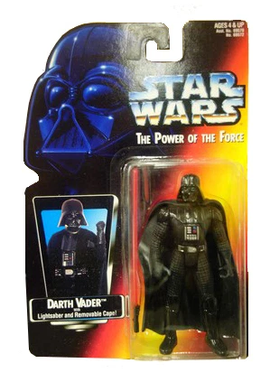 1995 Kenner "Darth Vader With Removable Cape Long Saber" Action Figure On Card - Image 1 of 1