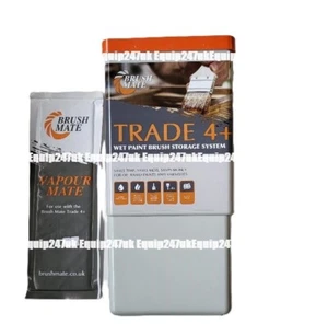 Brush Mate Trade 4 Wet Paint Brush Storage & Vapour pad - Picture 1 of 4