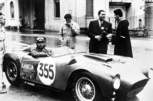 1954 Lancia D24 at Tour of Sicily Italy - Photo Poster - Bild 1 von 1
