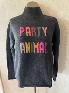 Lou & Grey Party Animal Sweater-Women XX Small-Mock Neck Sweater NEW WITH TAGS - Picture 1 of 7