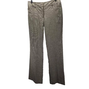 Ann Taylor Loft Damen Boot Cut Hose Braun Meliert Stretch Taschen 6 Neu - Bild 1 von 10