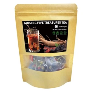 Kidney Tea Formula Ginseng Five Treasure Tea, Combination Scented Tea - Picture 1 of 11